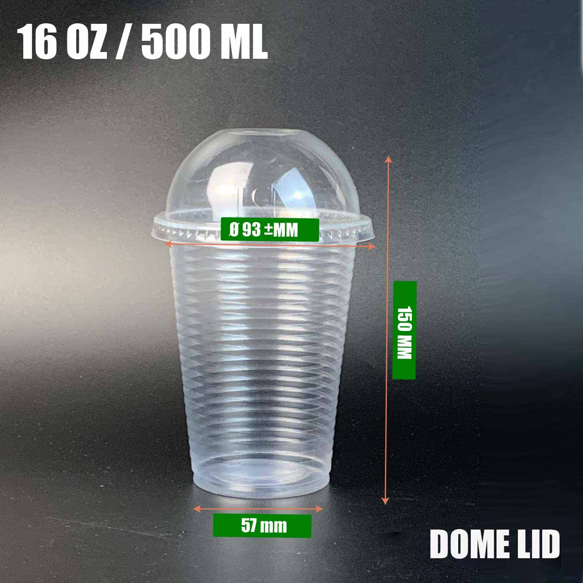 16oz pp catering cup